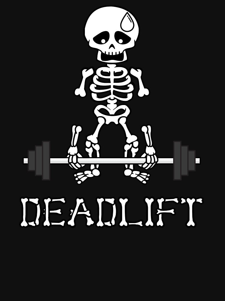Deadlift Gym Skeleton by Hirst87