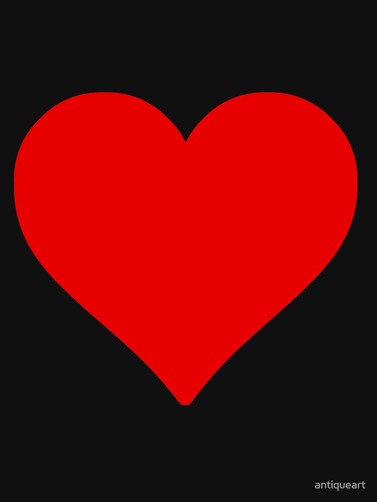 Heart Shape Love Pattern Simple by antiqueart