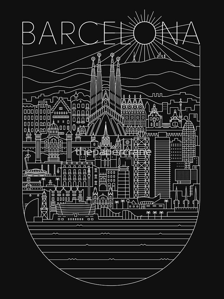 Barcelona by thepapercrane