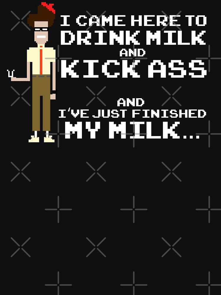 Drink Milk, Kick Ass - Moss, The IT Crowd by Nerd Shizzle