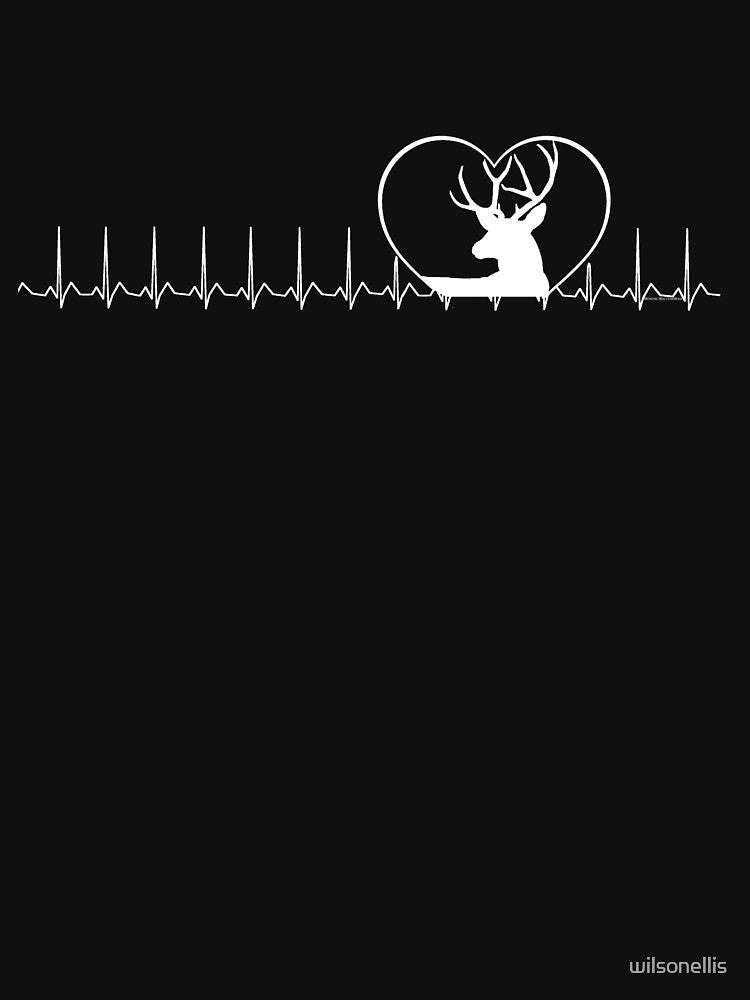 Deer Hunting Buck Heartbeat by wilsonellis