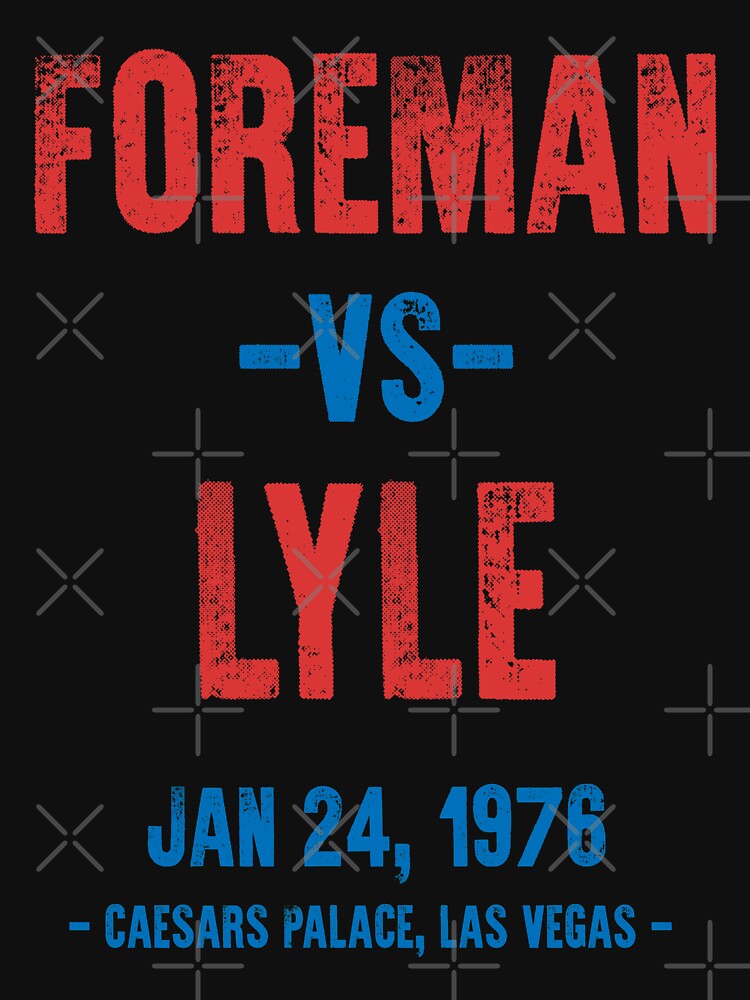 Foreman vs Lyle by TeeMonsters