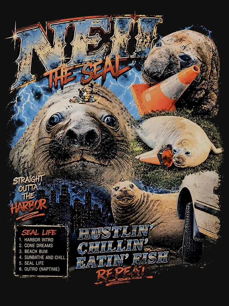 Funny Neil The Seal Meme by MidzzSky