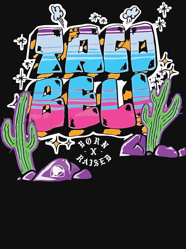 Taco Bell Born X Raised Shirt by sebokart