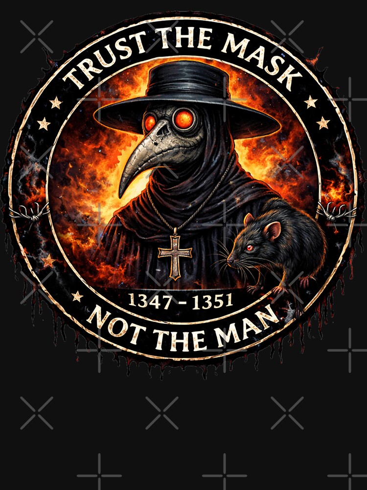Plague Doctor Trust The Mask Not The Man by maximinano100k