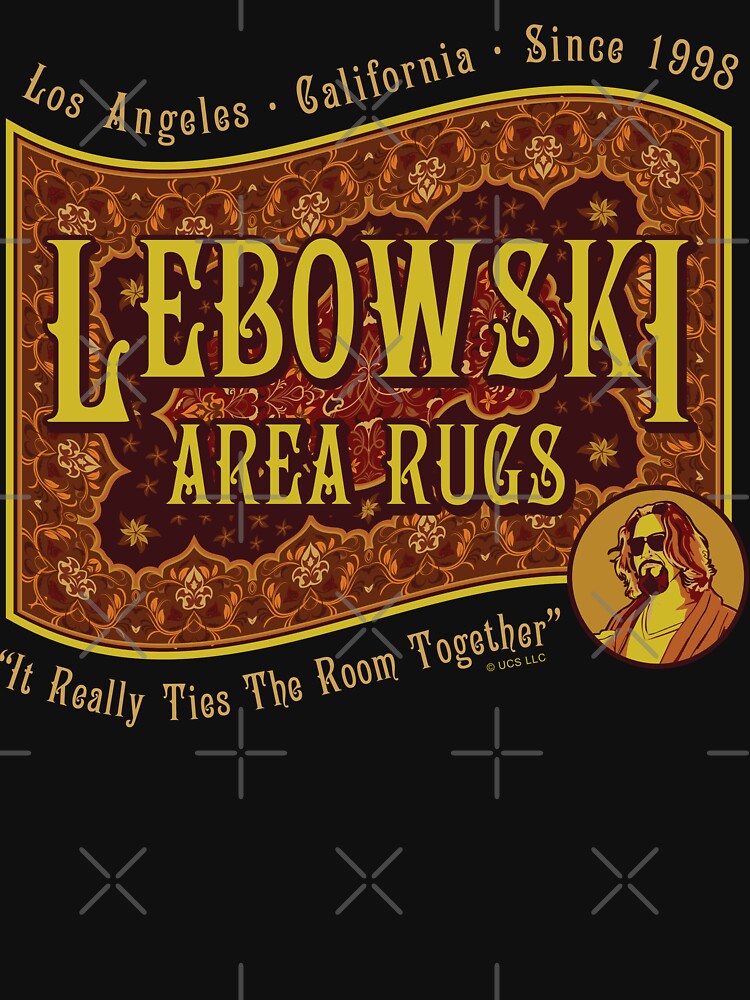 Lebowski Area Rug Dks (Universal © UCS LLC) by Alema Art