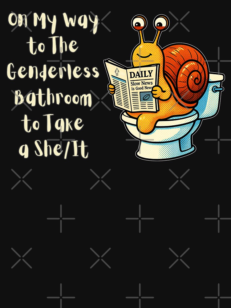 On My Way to The Genderless Bathroom to Take a She/It by tellia-kallisto