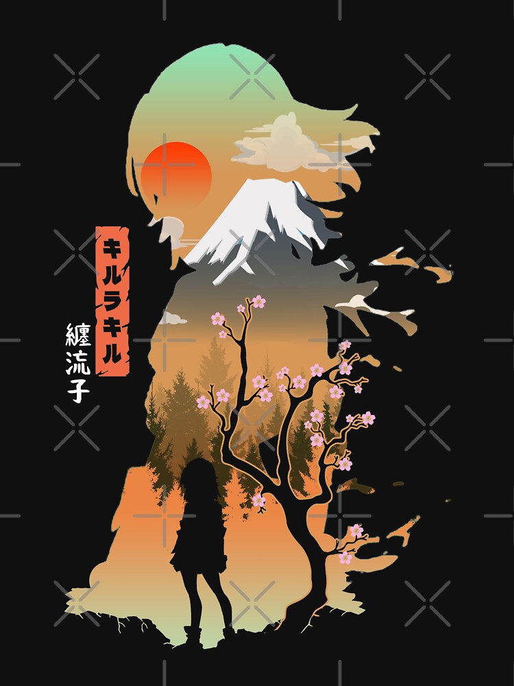 Graphic Kill La Kill TV Animated Series RYUKO MATOI by RhondaKristen9