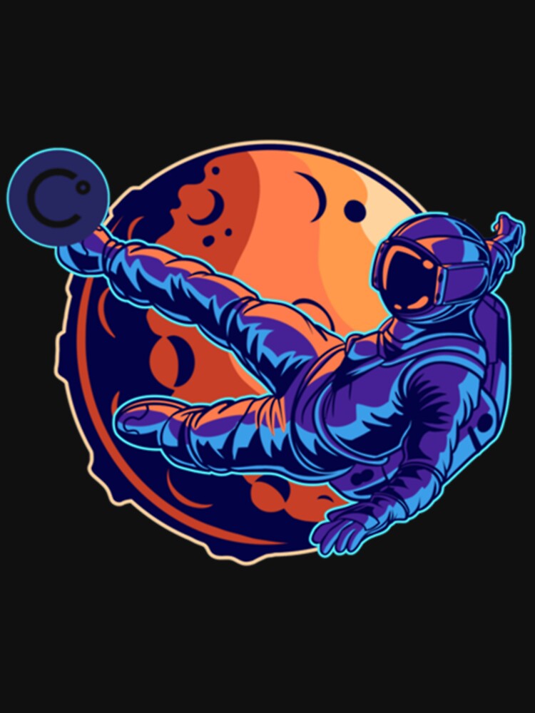 Celsius CEL ASTRONAUT MOON CRYPTO Investor Bitcoin Cryptocurrency Finance Money by DrunkGirlD1901