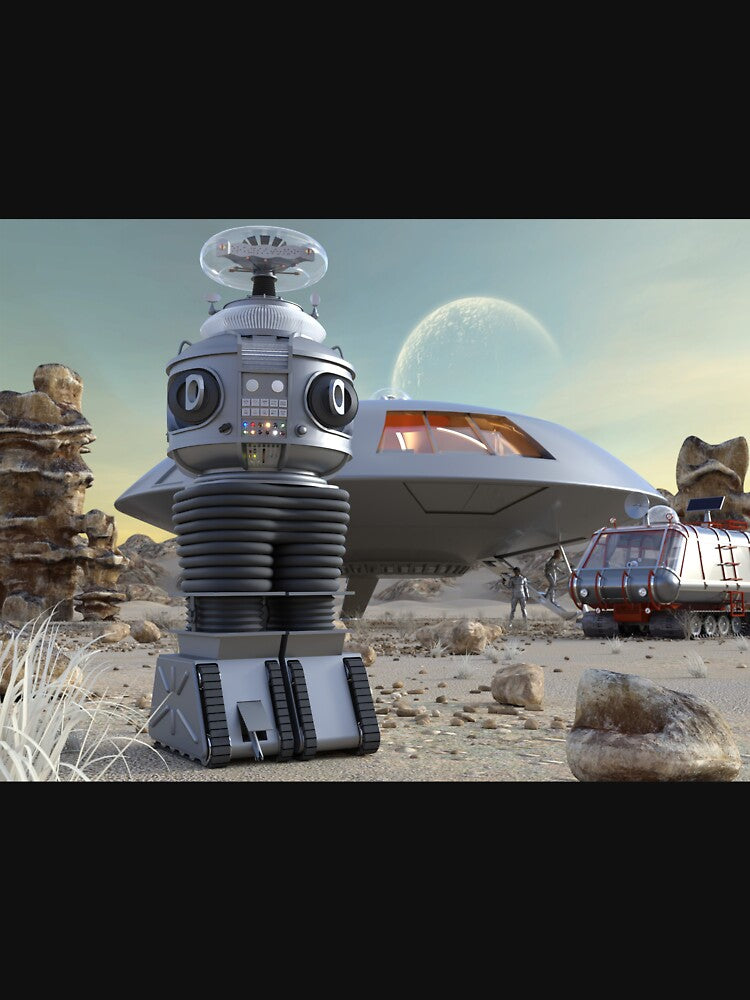 Lost in Space Robot, Jupiter 2 and Chariot by 2OUK