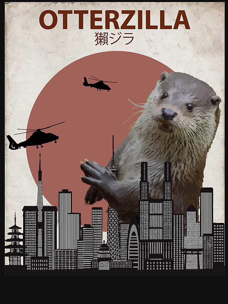 Otterzilla Giant Otter Monster by MazieBrunet