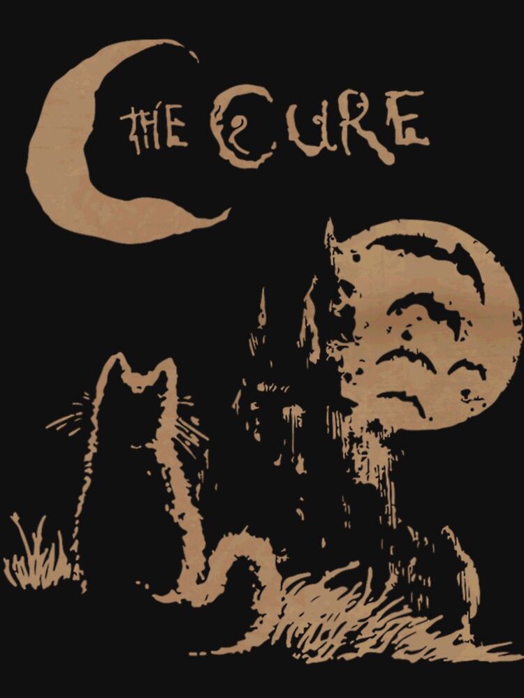 The Cure Cat Moon 90S Alt Indie Rock Band by lisetteleviner