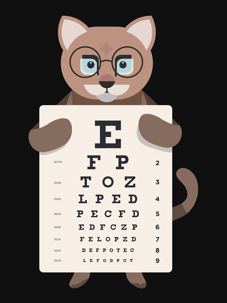 cat eye chart by pirminio