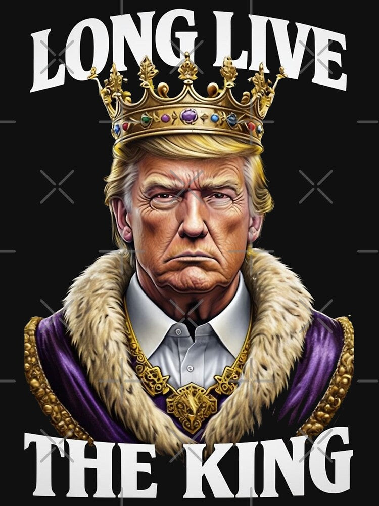 Vintage Trump Long Live the King American Patriotic Retro by studiopekepeke