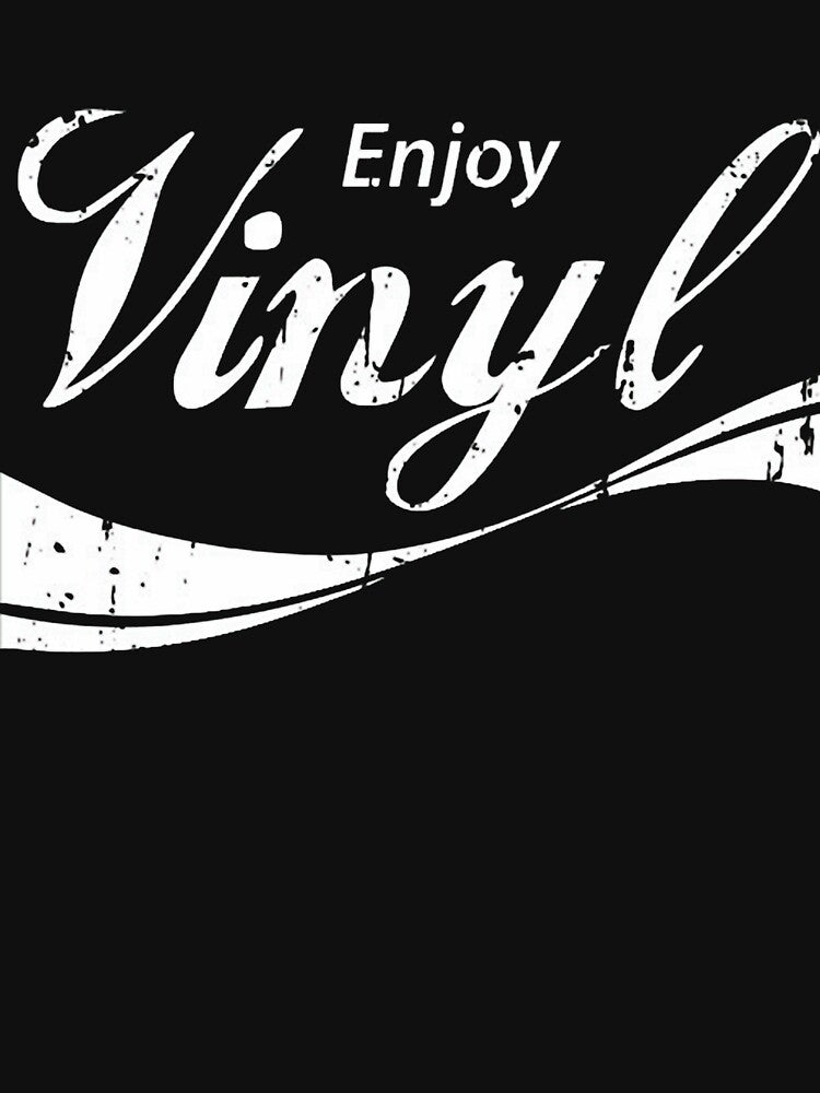 Enjoy Vinyl Record by Kayuh-arts
