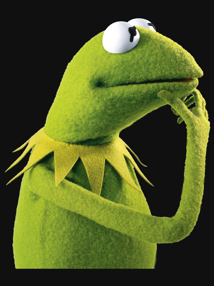 Kermit Contemplating, an aesthetic by sandrawivia