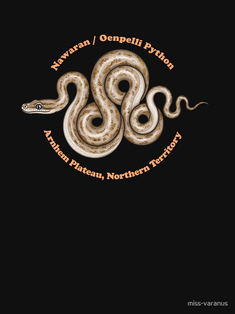 Oenpelli Python (Nawaran) by miss-varanus