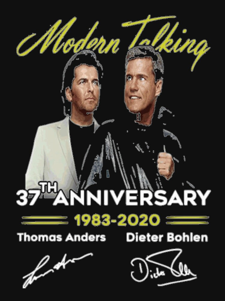 Vintage Modern Talking Anniversary Gift by Christsoore Unisex , , , Long Sleeve Tee