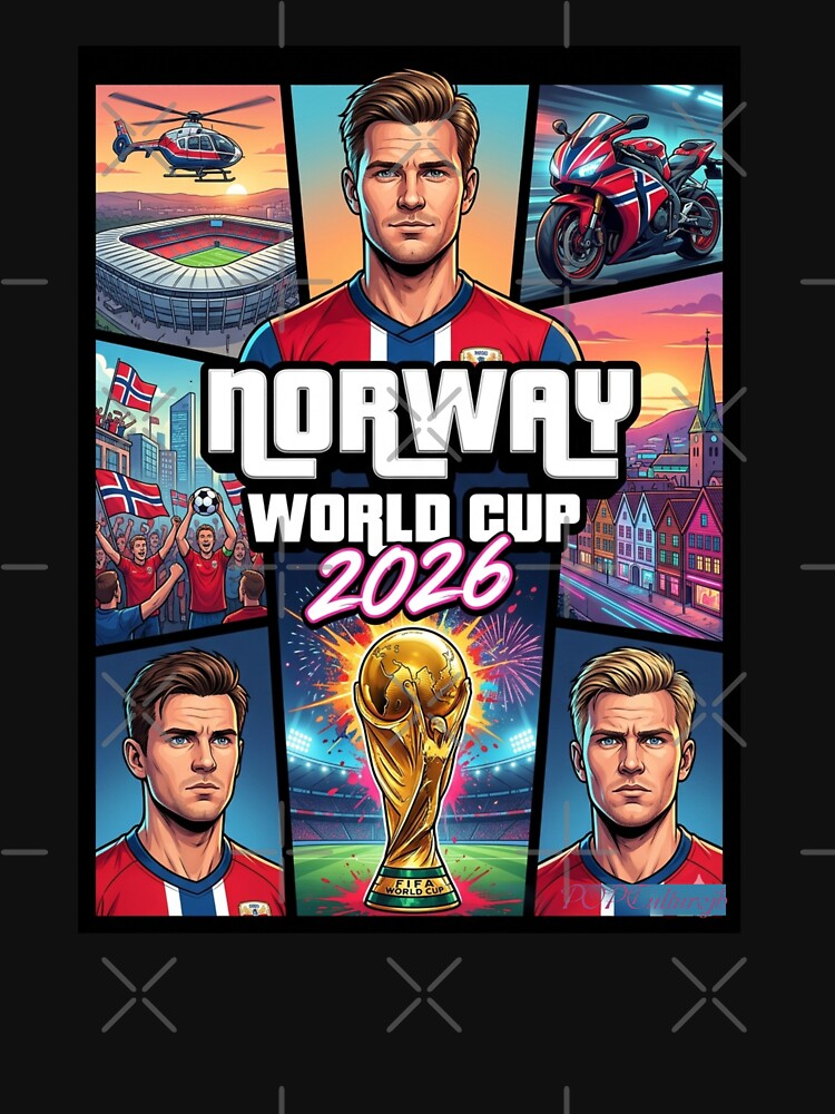 Norway Football Club USA – World Cup 2026 by POPCulturejb Unisex , , , Long Sleeve Tee