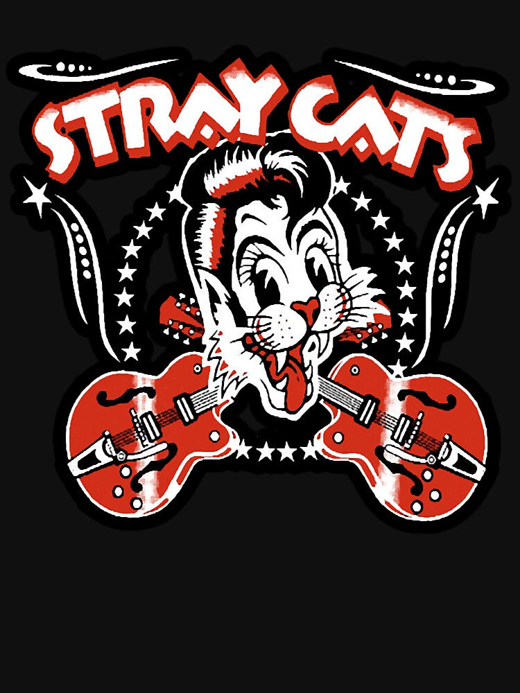 Animals Music Band STRAY CATS BAND ARTWORK by TreWiza123