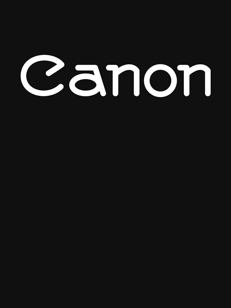Vintage Canon Logo - White- Circa 1935 by 3zframes