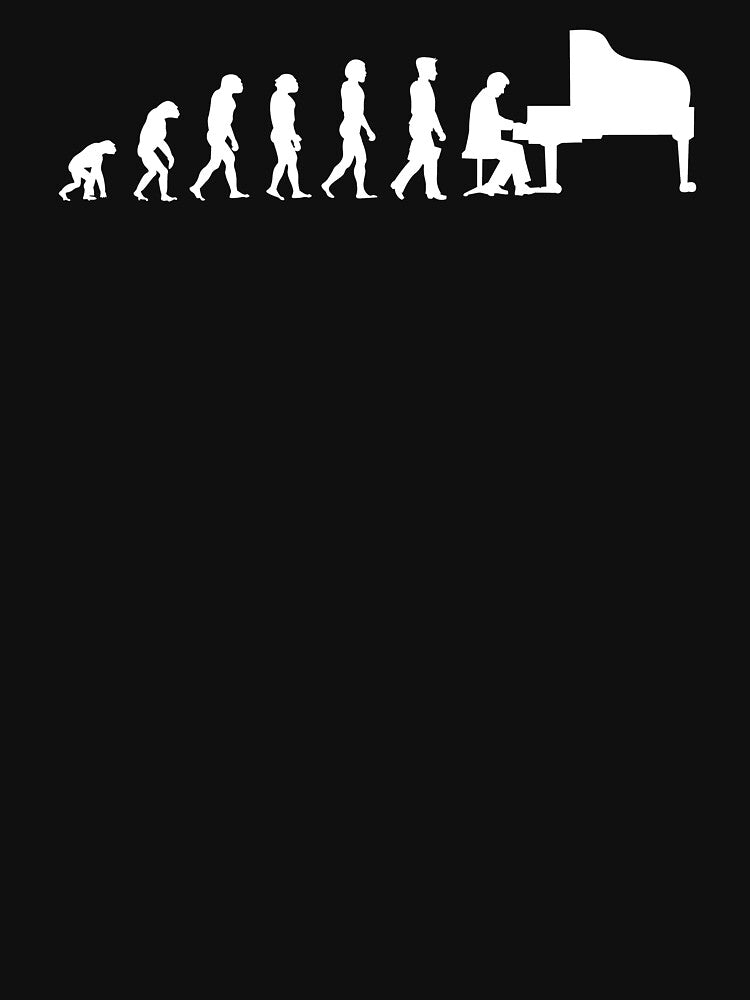 Piano Pianist Evolution by TopDawgDesigns