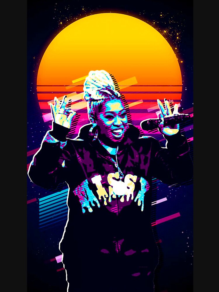 Missy Elliott Vintage Hip Hop by zigzagalo