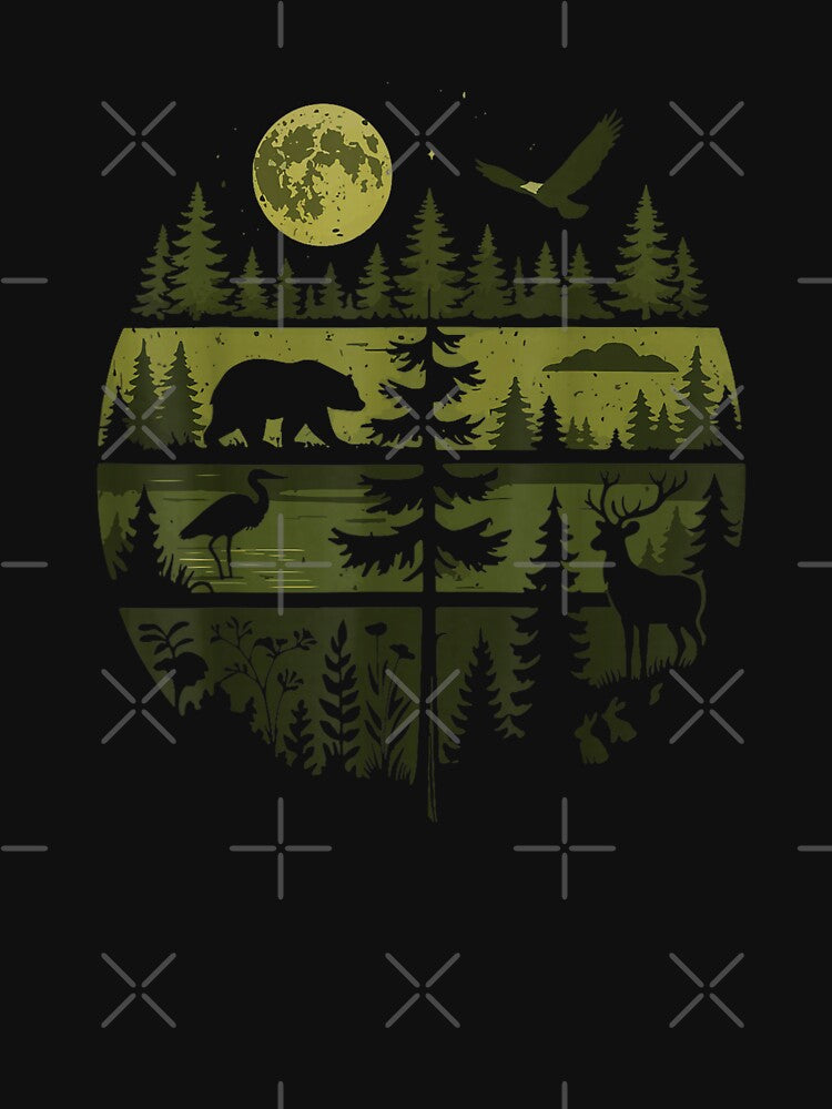 Camping Forest Nature Wildlife Outdoor by goombi-creative