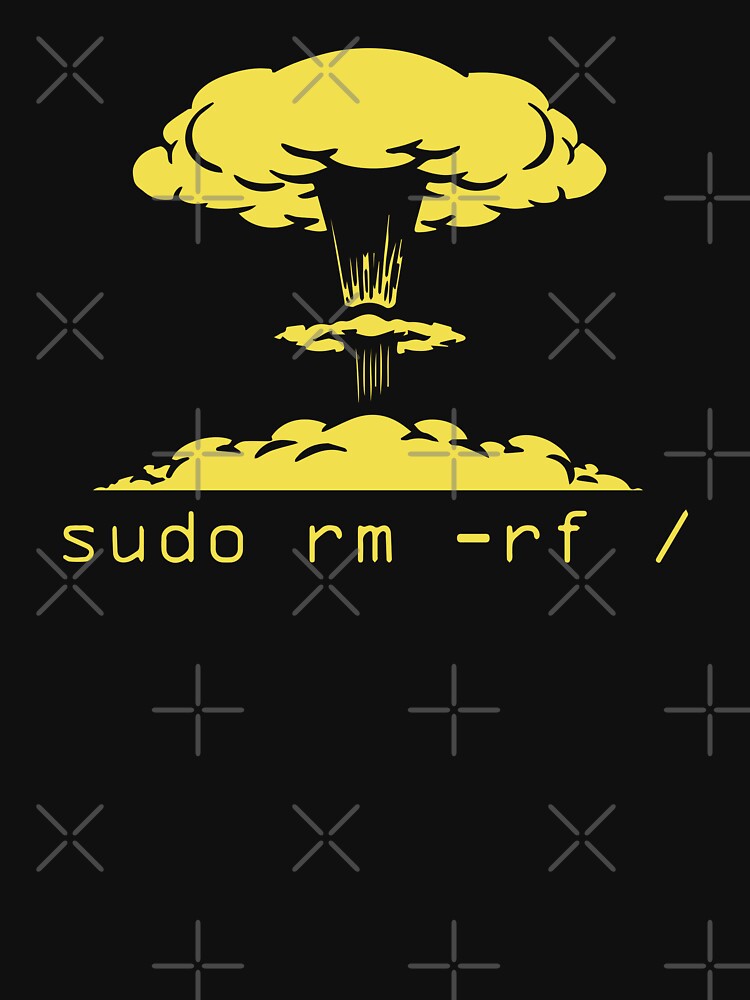 Sudo Rm-Rf by designdroplet