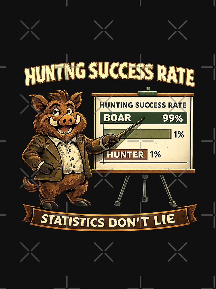 Hunting Success Rate - Funny Hunting Design by C6S5M