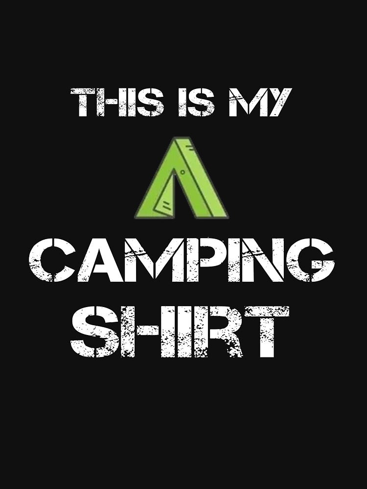 This Is My Camping Shirt by rachidhaz