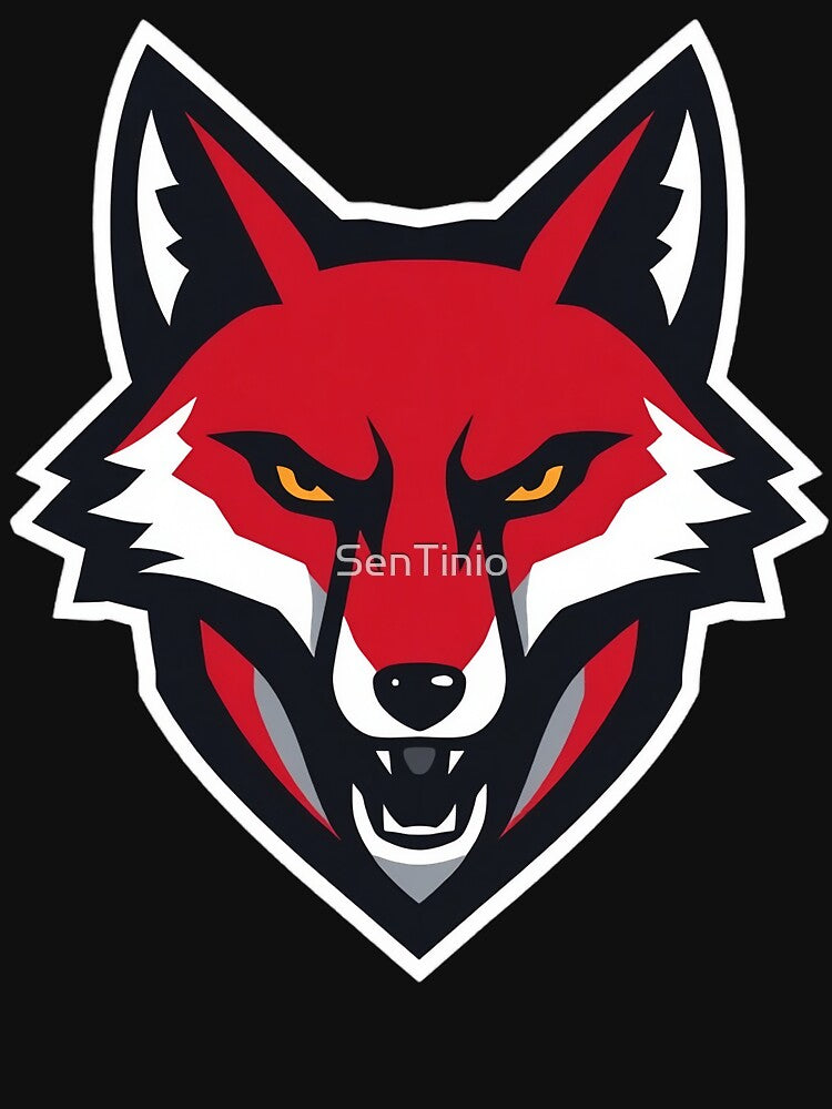 Red Fox Esports Mascot Logo by SenTinio