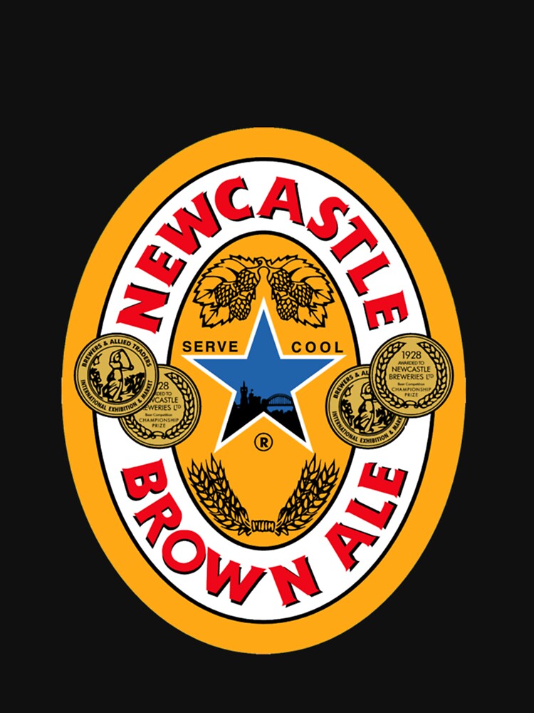 Newcastle brown ale beer Classic T-Shirt by MaikMad
