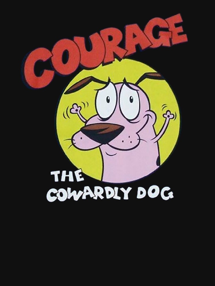 Courage, fearful dog by yohiyohi23