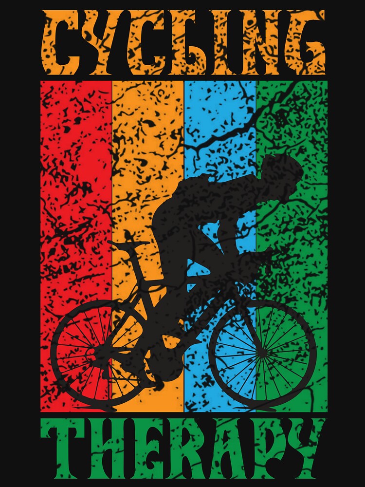 Cycling Therapy - Outdoor Adventure by typoinspired