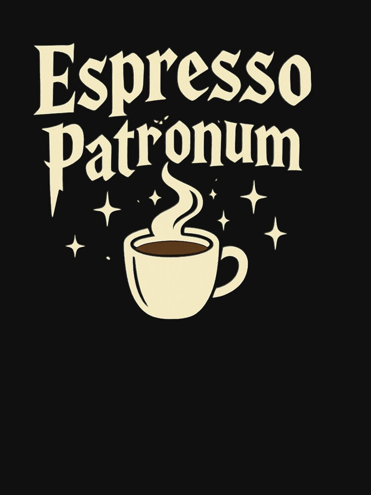 Espresso Patronum – Funny Coffee Wizard Design by JerryBahama