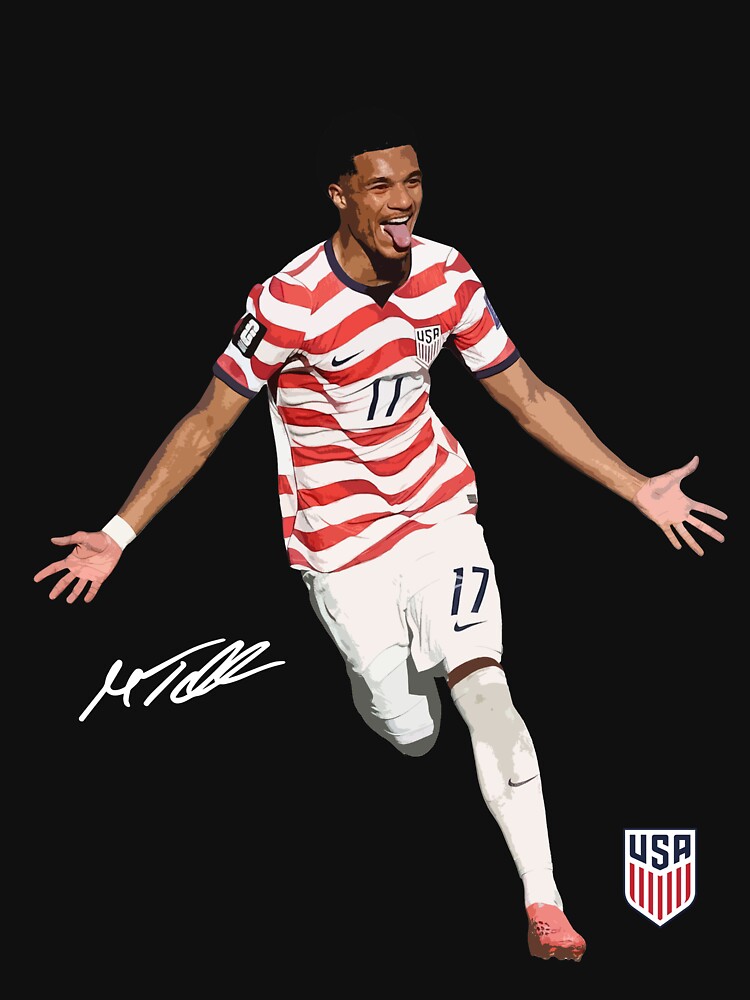 Malik US-soccer number 17 running signature by NgocLanDesign Unisex , , , Long Sleeve Tee