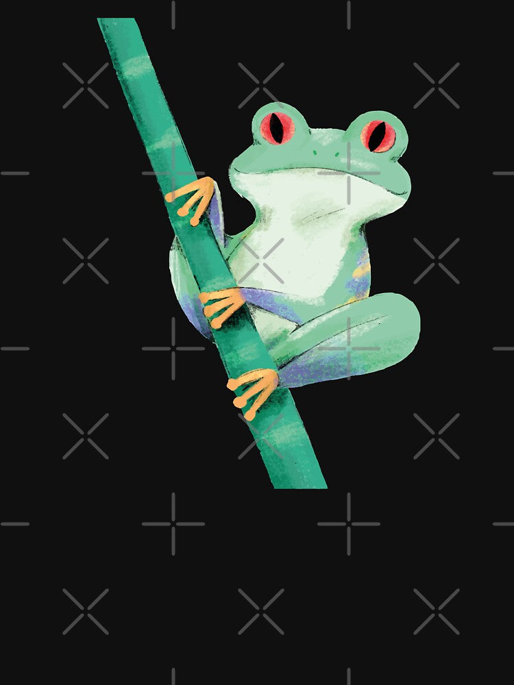 funny and cute frog art by FreeMood