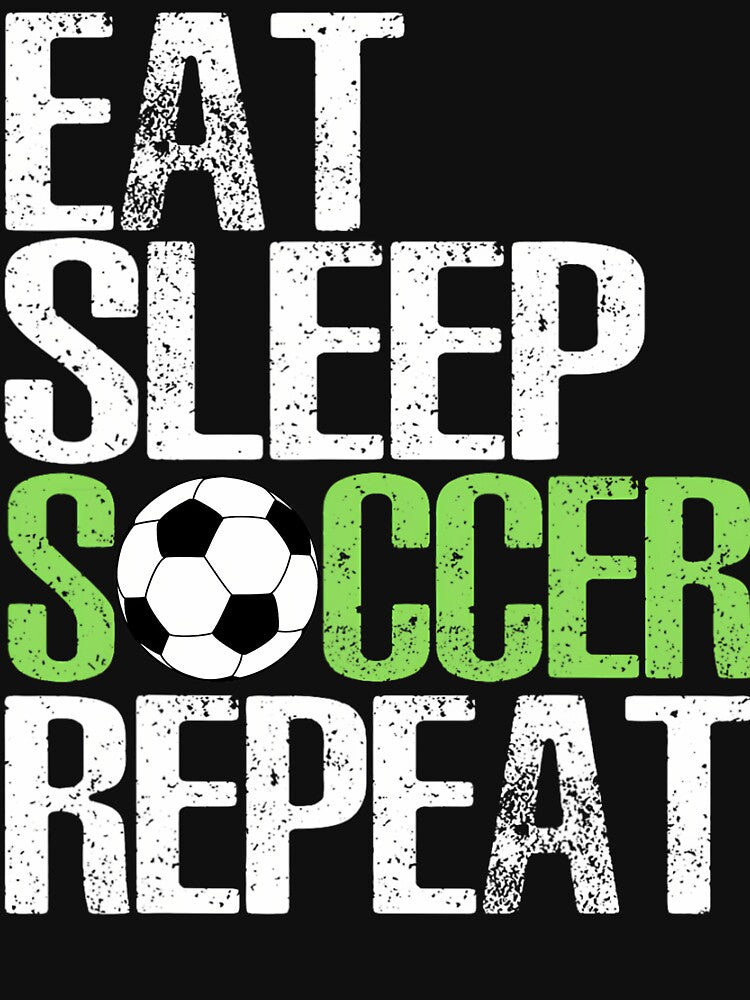 Eat Sleep Soccer Repea Cool Sport Player by gxfbxdyz59 Unisex , , , Long Sleeve Tee