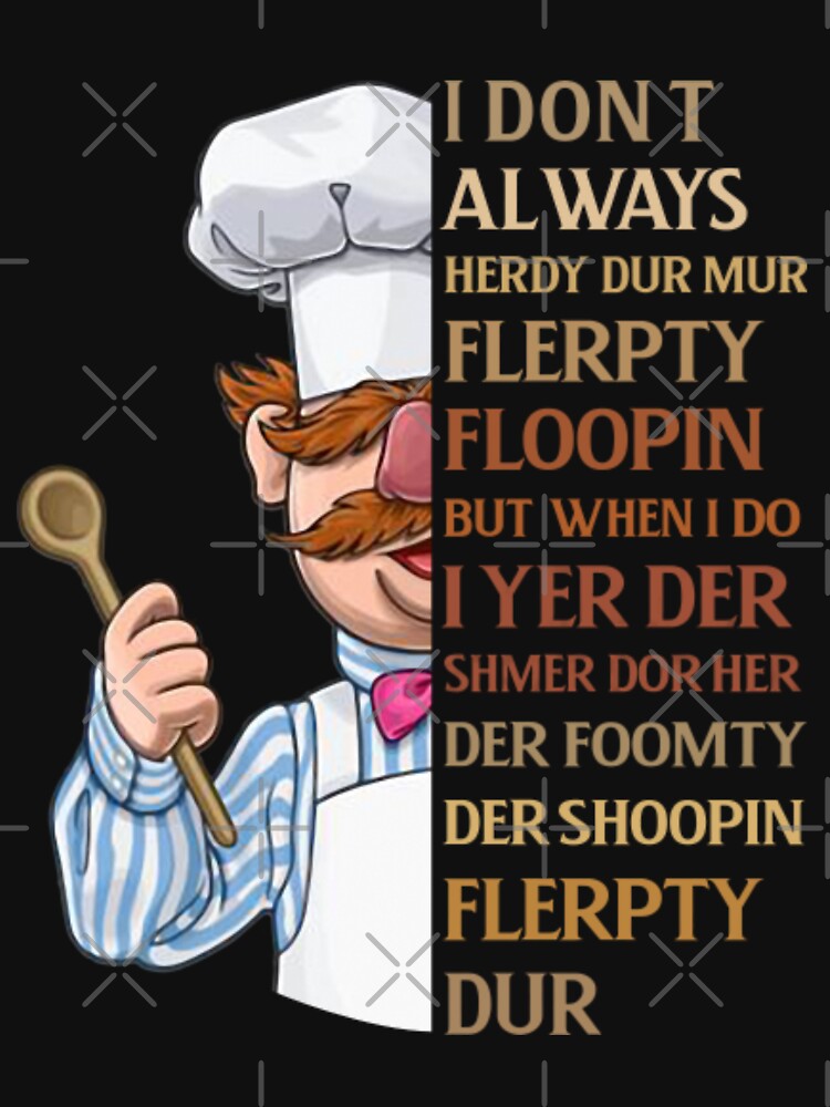 Swedish Chef Knife Vert Der Ferk I dont Always by LiborDuda