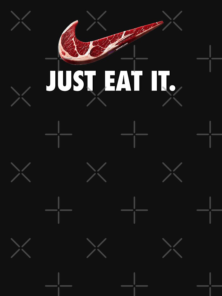 Just Eat It | Funny Pun for Meat Lovers Carnivore Diet by Made by Tamar