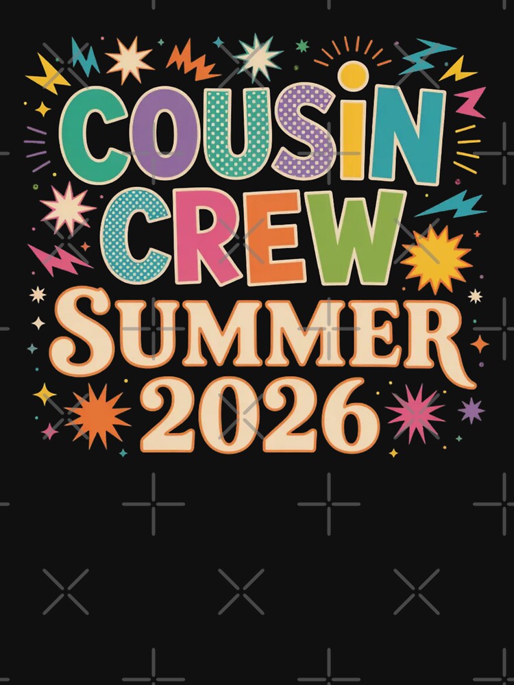 Cousin Crew Retro Summer Vacation Family Trip by ZACK ART