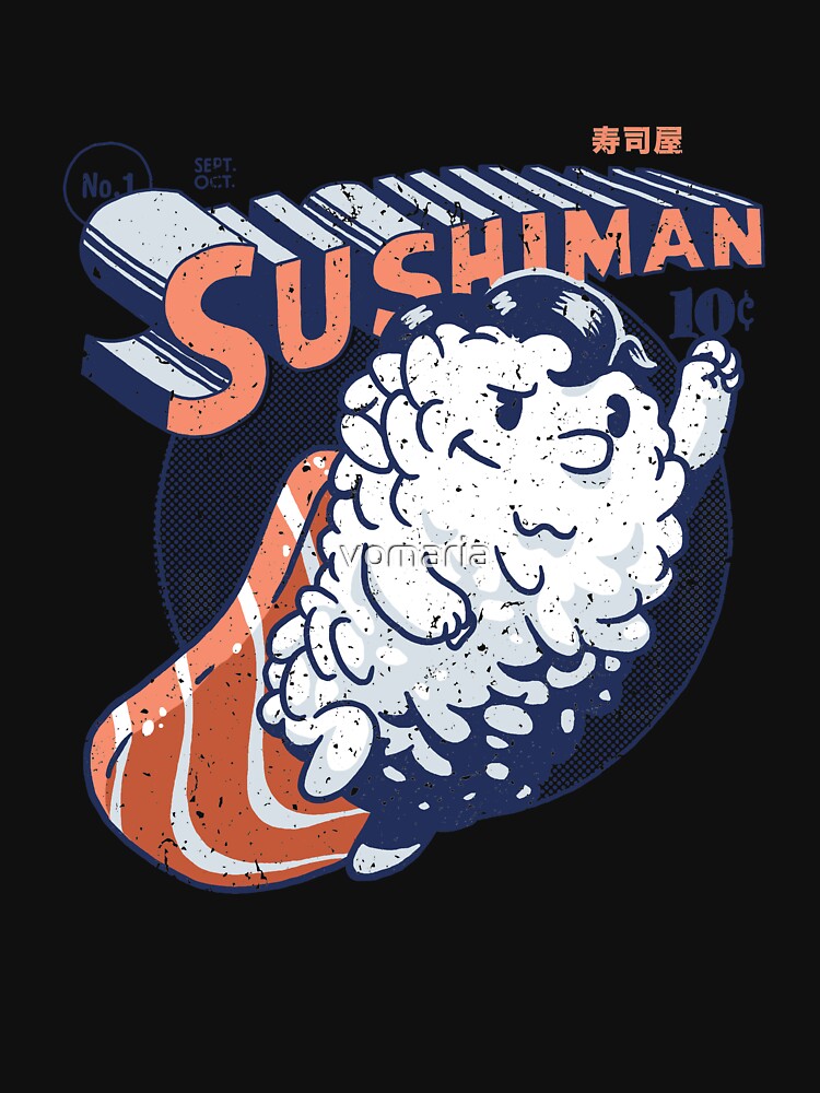 Sushiman - Japanese Food Lover Sushi by vomaria
