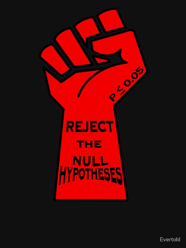 Reject the Null Hypothesis by Evertold