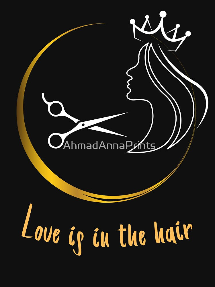 Love Is In The Hair by AhmadAnnaPrints