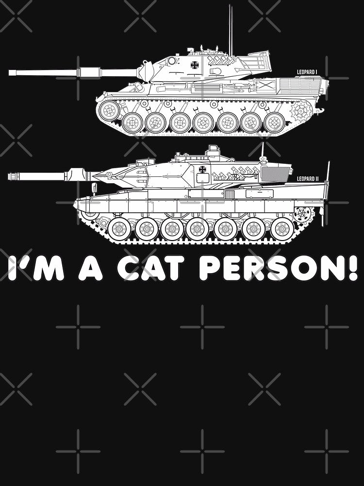 Leopard I and II. Im A Cat Person! by FAawRay Unisex , , , Long Sleeve Tee
