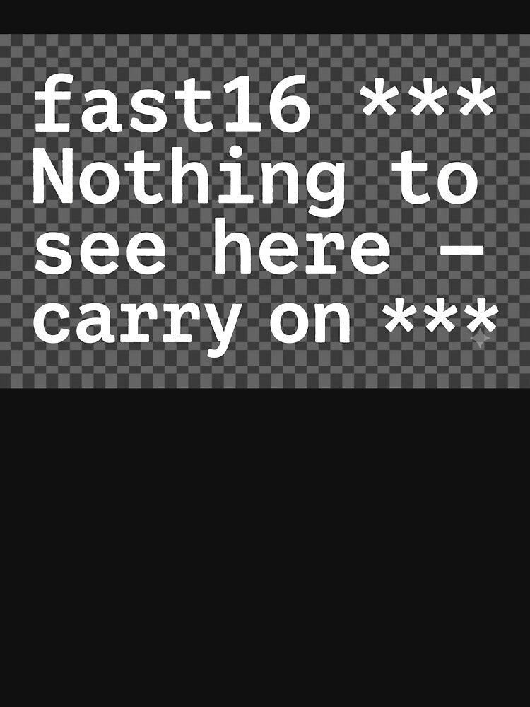 fast16 *** by Parenthetees