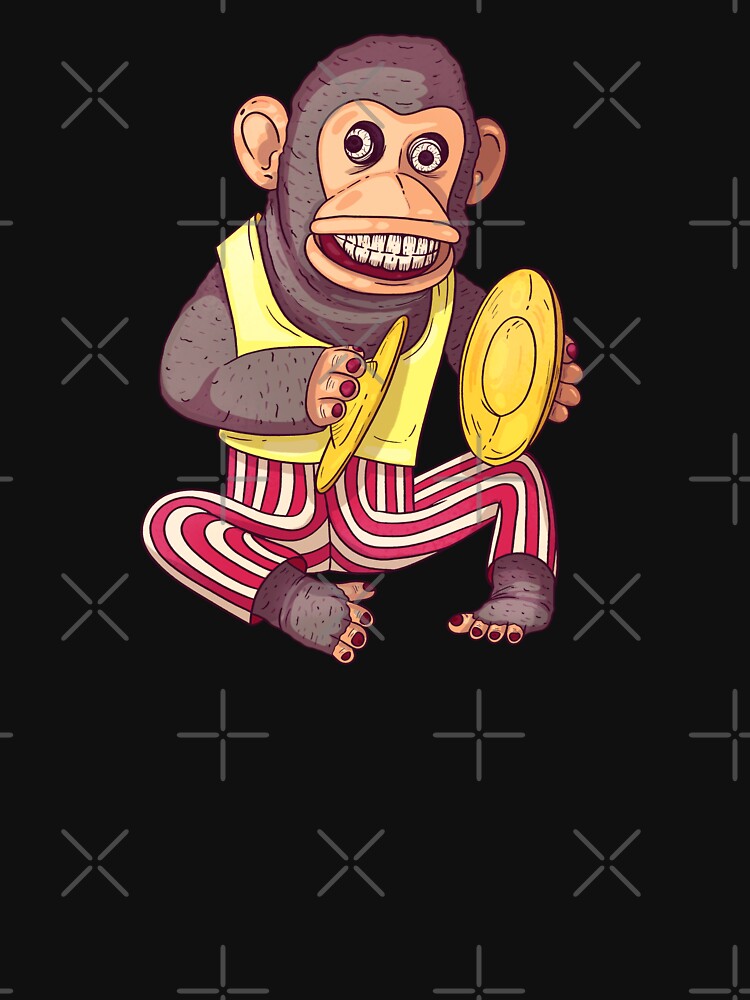 Creepy AF Vintage Cymbal Banging Monkey Toy by RetroTrend