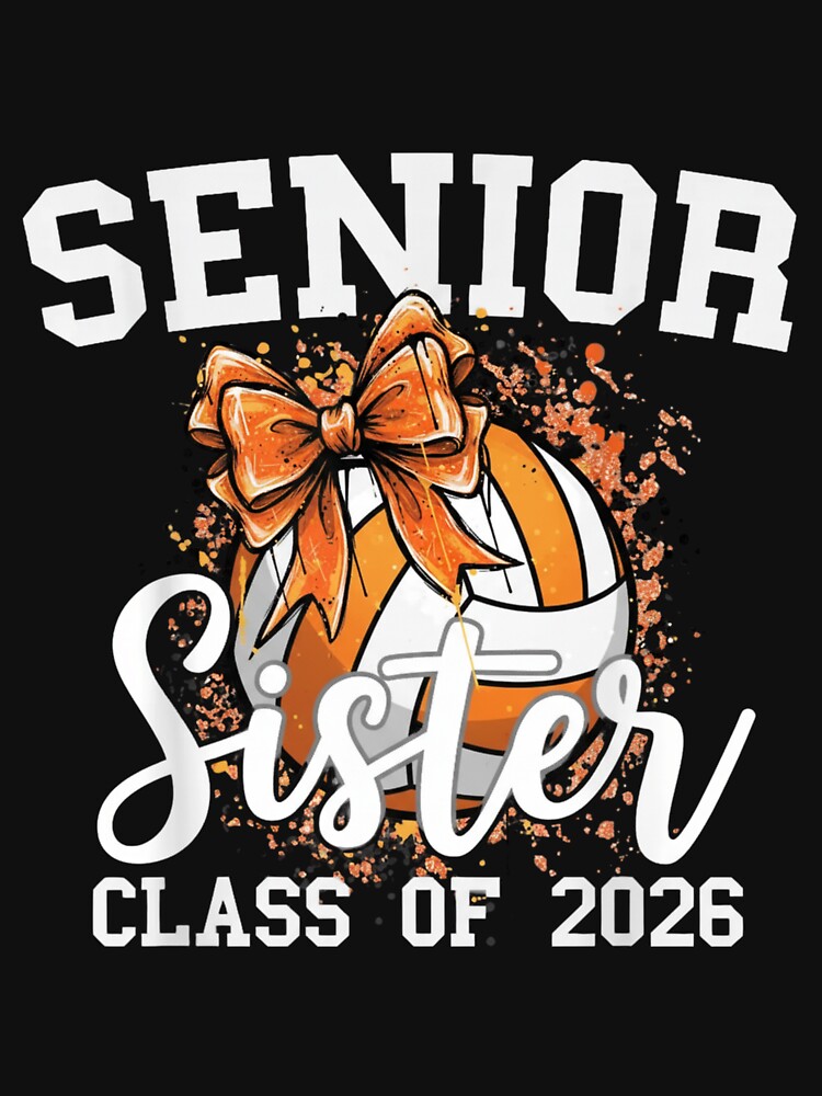 Senior Sister Class Of 2026 Volleyball graduation by salmzouriart