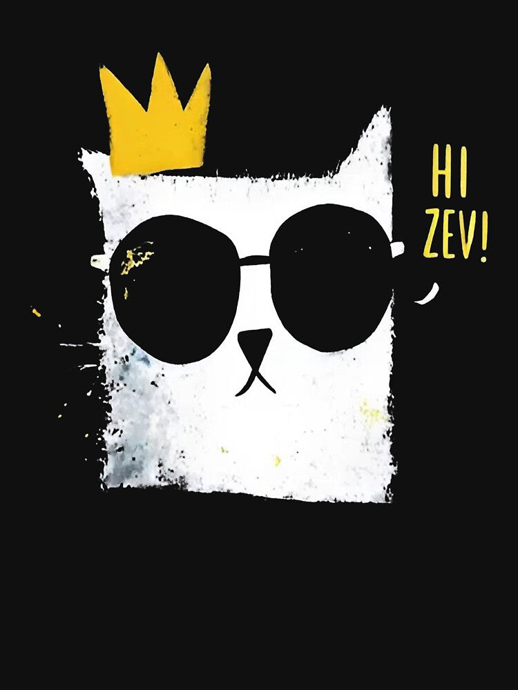 Hi Zev Dungeon Crawler Carl Inspired Cool Cat Graphic by Namerreh59Art
